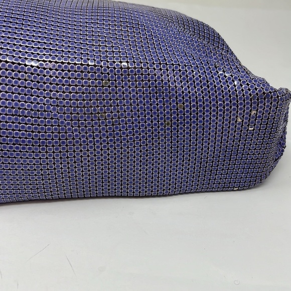 Versace Chainmail Purple Mesh Metal Chain Handbag - Picture 6 of 15